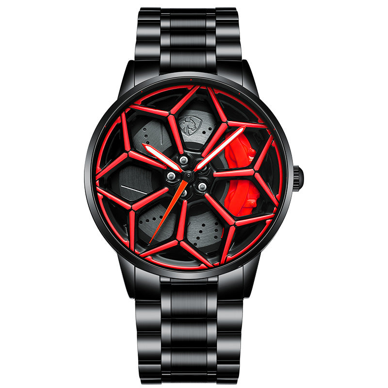 Men's Rotating Luminous Quartz Watch