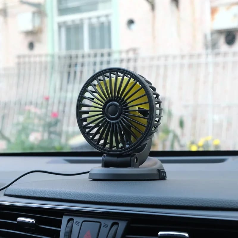 Portable Car Cooling Fan close-up view