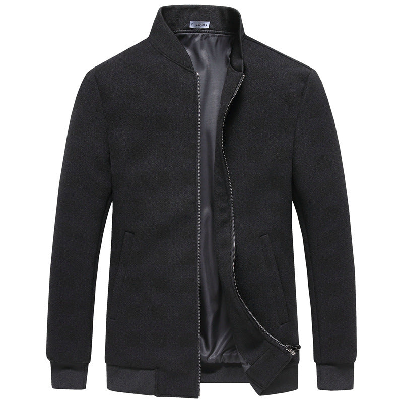 Men's Casual Business Trend Baseball Collar Fashion Top