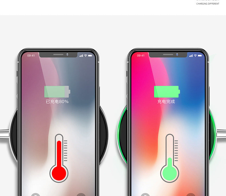 Wireless Charger For I-Phone Fast Wireless Charging Pad For Sam-sung High Speed - MRG Official Store