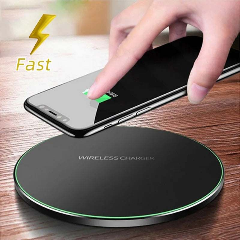 Wireless Charger For I-Phone Fast Wireless Charging Pad For Sam-sung High Speed - MRG Official Store