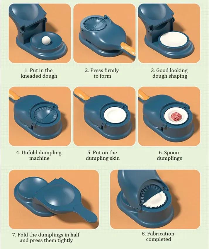 2-in-1 Dumpling & Samosa Mould Kit