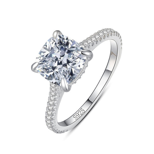 Sterling Silver Ring Women Fashion Luxury - MRG Official Store