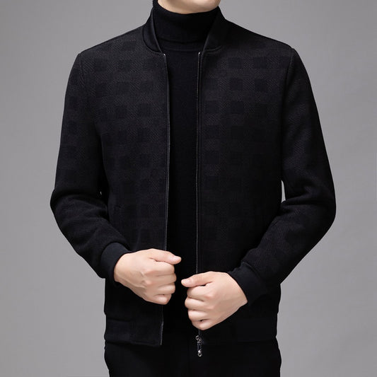 Men's Casual Business Trend Baseball Collar Fashion Top